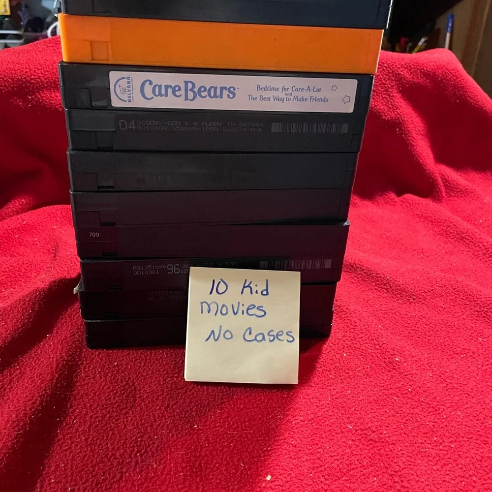Vintage VHS Tape Collection